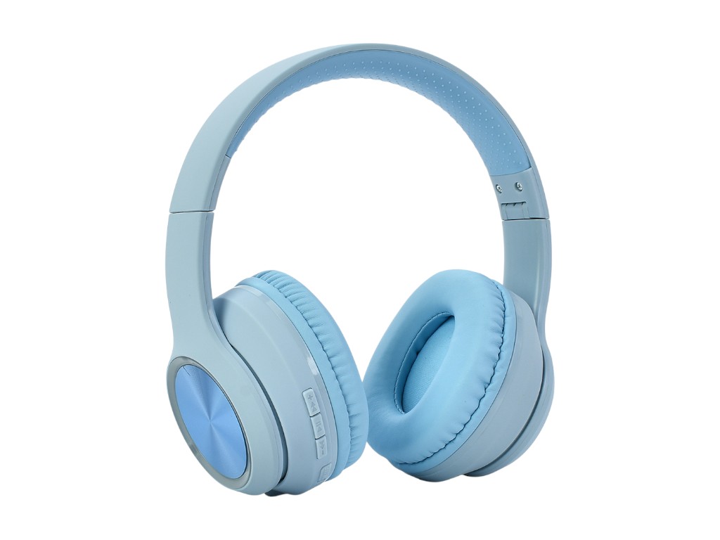 Наушники беспроводные Bluetooth, акум, TFслот, FM, свет, USB зарядное, 4 цвета