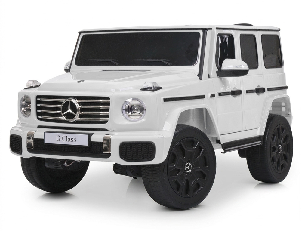 Электромобиль двухместный JJ2288EBLR-1 Mercedes-Benz, 1х24V7/AH, 4×45W, EVA, TF, белый