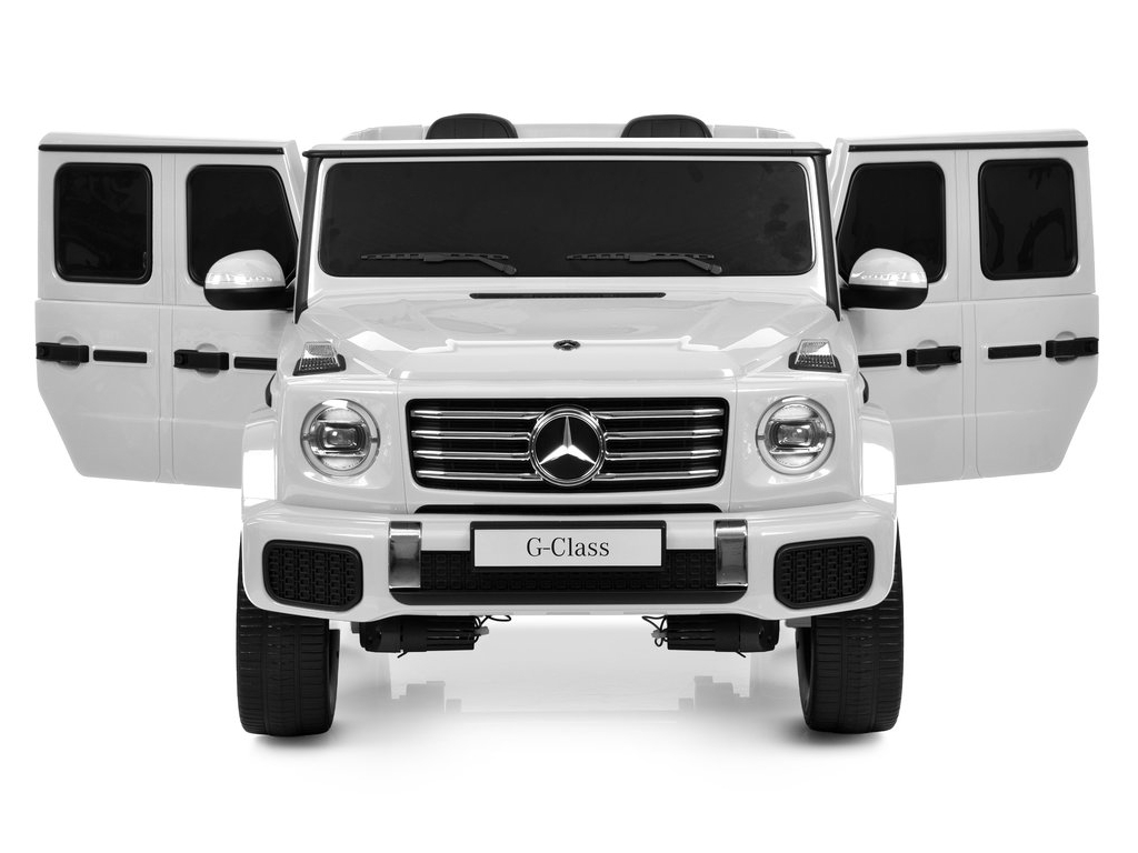 Электромобиль двухместный JJ2288EBLR-1 Mercedes-Benz, 1х24V7/AH, 4×45W, EVA, TF, белый