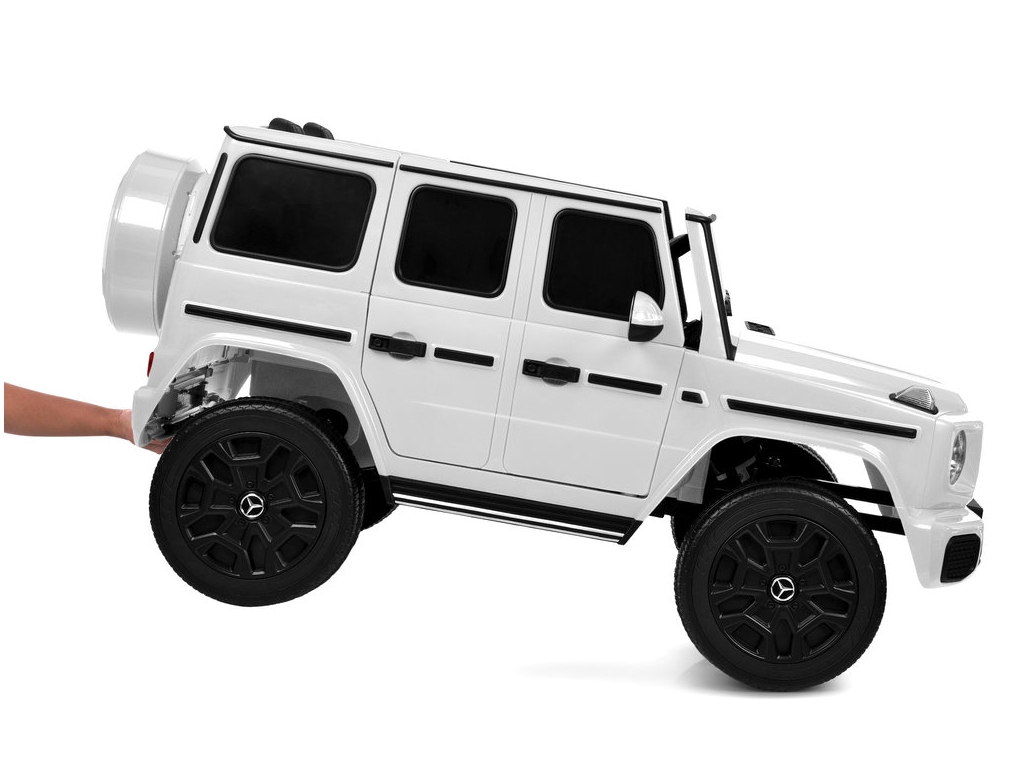 Электромобиль двухместный JJ2288EBLR-1 Mercedes-Benz, 1х24V7/AH, 4×45W, EVA, TF, белый