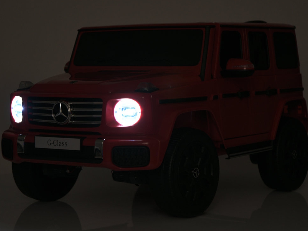 Электромобиль двухместный JJ2288EBLR-1 Mercedes-Benz, 1х24V7/AH, 4×45W, EVA, TF, белый