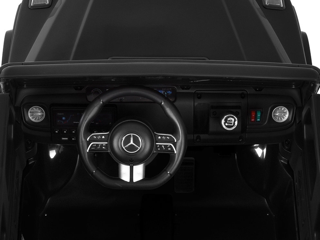 Электромобиль двухместный JJ2288EBLR-2 Mercedes-Benz, 1х24V7/AH, 4×45W, EVA, TF, черный