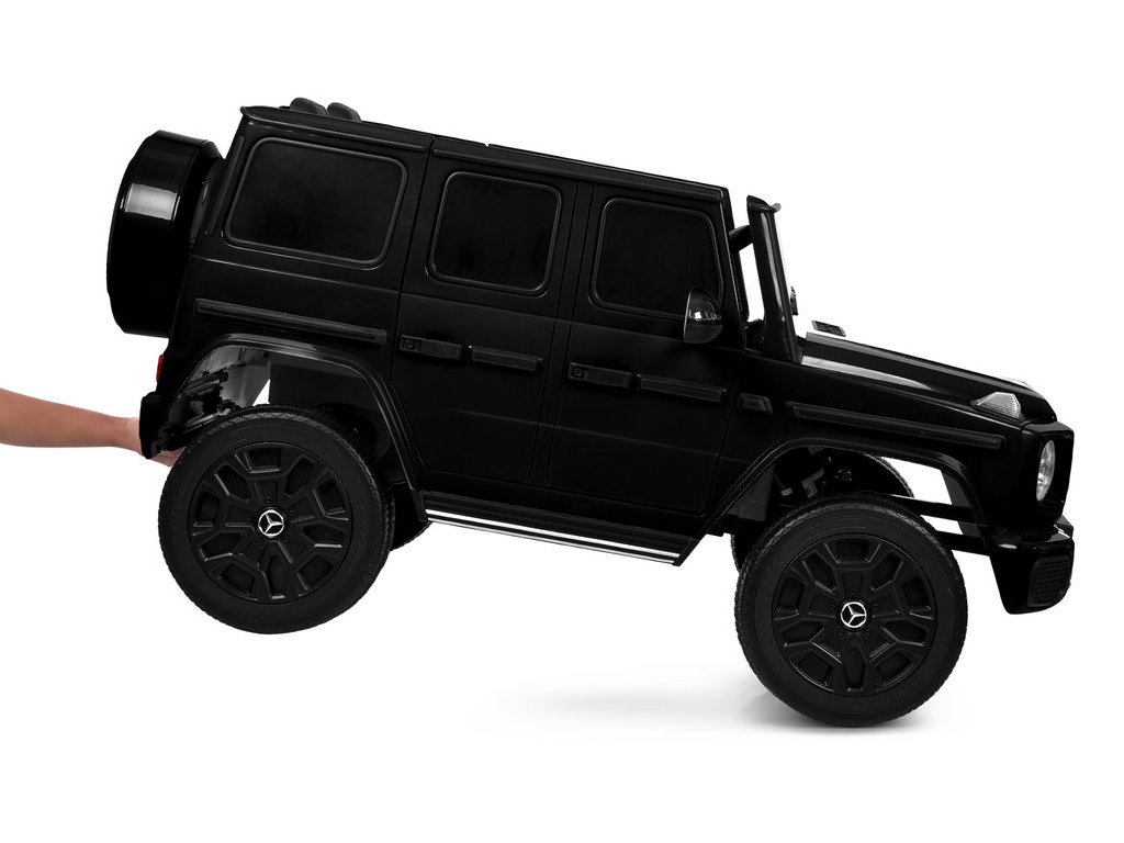 Электромобиль двухместный JJ2288EBLR-2 Mercedes-Benz, 1х24V7/AH, 4×45W, EVA, TF, черный