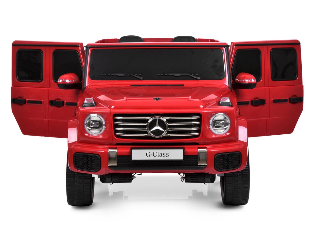 Электромобиль двухместный JJ2288EBLR-3 Mercedes-Benz, 1х24V7/AH, 4×45W, EVA, TF, красный