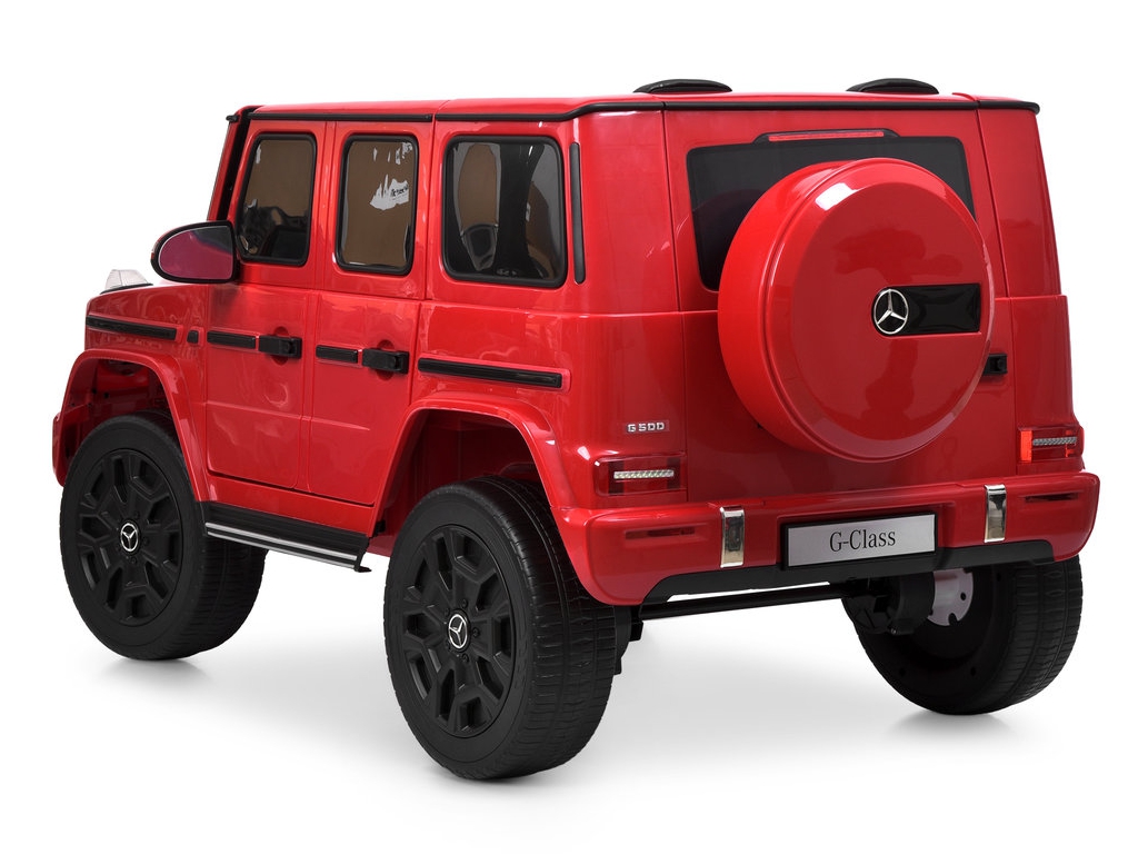 Электромобиль двухместный JJ2288EBLR-3 Mercedes-Benz, 1х24V7/AH, 4×45W, EVA, TF, красный