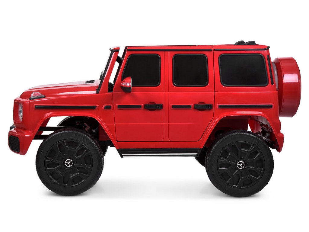 Электромобиль двухместный JJ2288EBLR-3 Mercedes-Benz, 1х24V7/AH, 4×45W, EVA, TF, красный