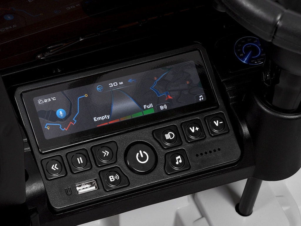 Електромобіль Джип JJ2580EBLR-1(24V), 2,4G, 4х35W, 1х24V5AH, EVA колеса, TF, білий