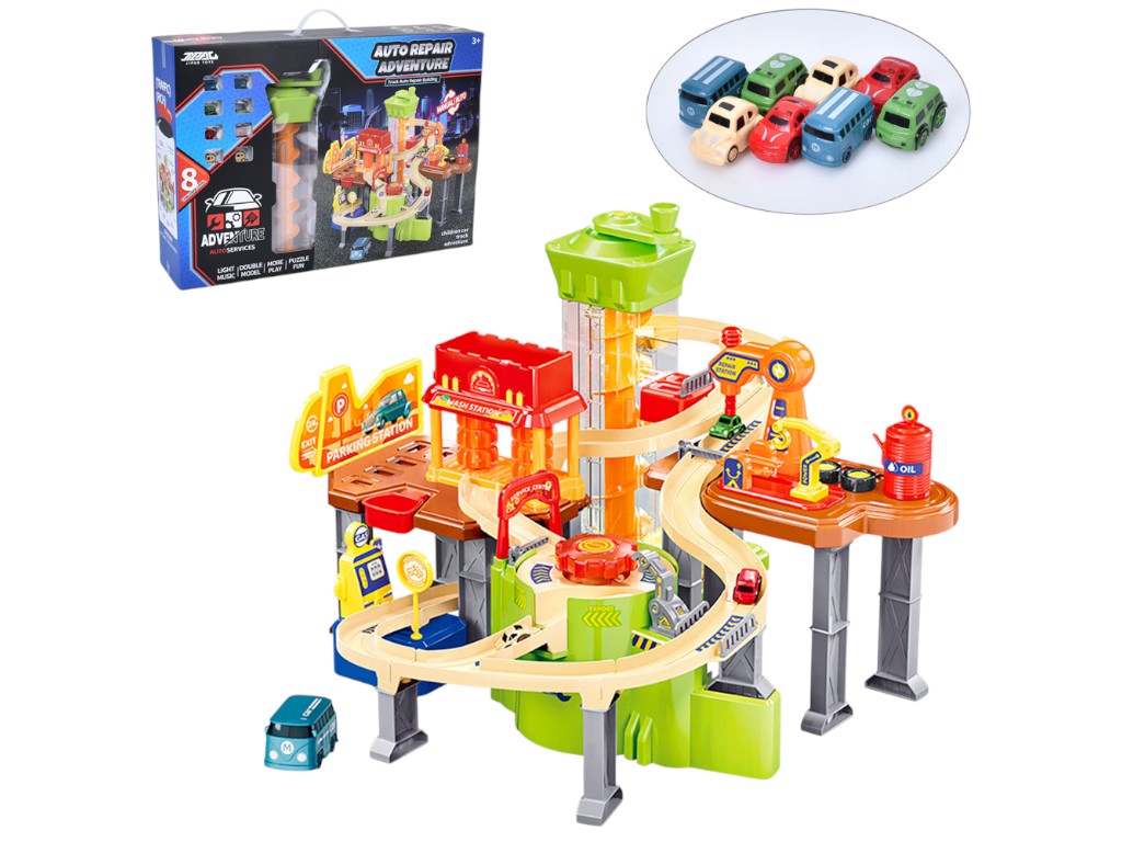 Игровой автотрек автомойка JP588-6