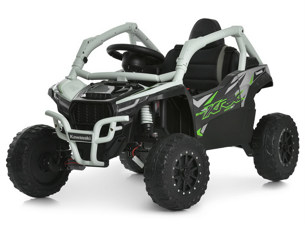 Электромобиль одноместный JS330EBLR-11(24V), 100 см, 4x35W, EVA колеса,серый, Bambi Racer