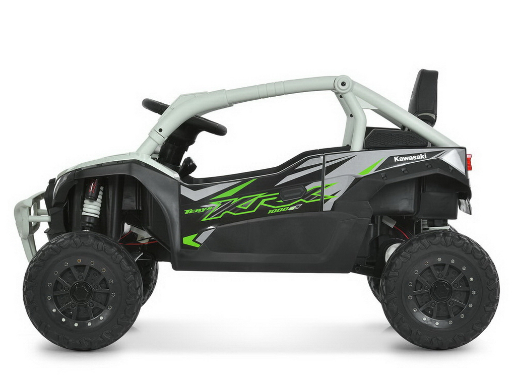 Электромобиль одноместный JS330EBLR-11(24V), 100 см, 4x35W, EVA колеса,серый, Bambi Racer