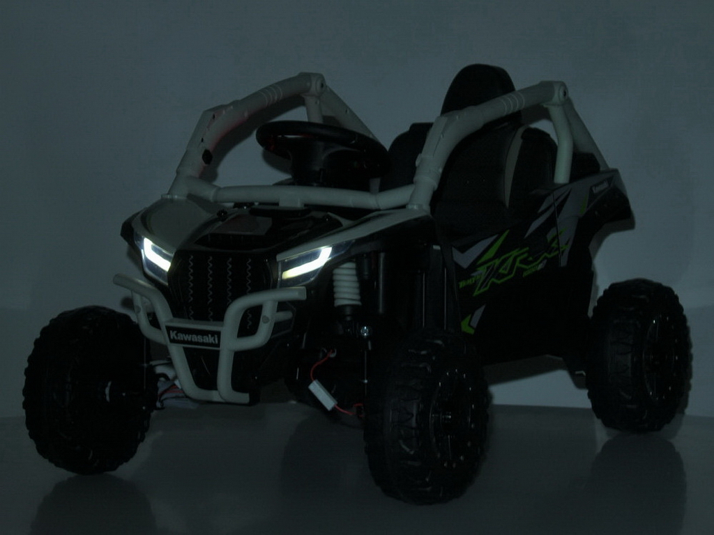 Электромобиль одноместный JS330EBLR-11(24V), 100 см, 4x35W, EVA колеса,серый, Bambi Racer