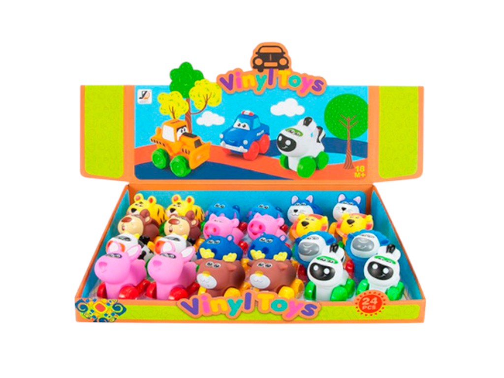 Игрушка Животное на колесах (цена за 1 шт)
