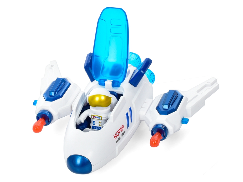 Космический шаттл стреляет K03-1, 22 см, звук и свет, фигурка астронавта, BabyToys
