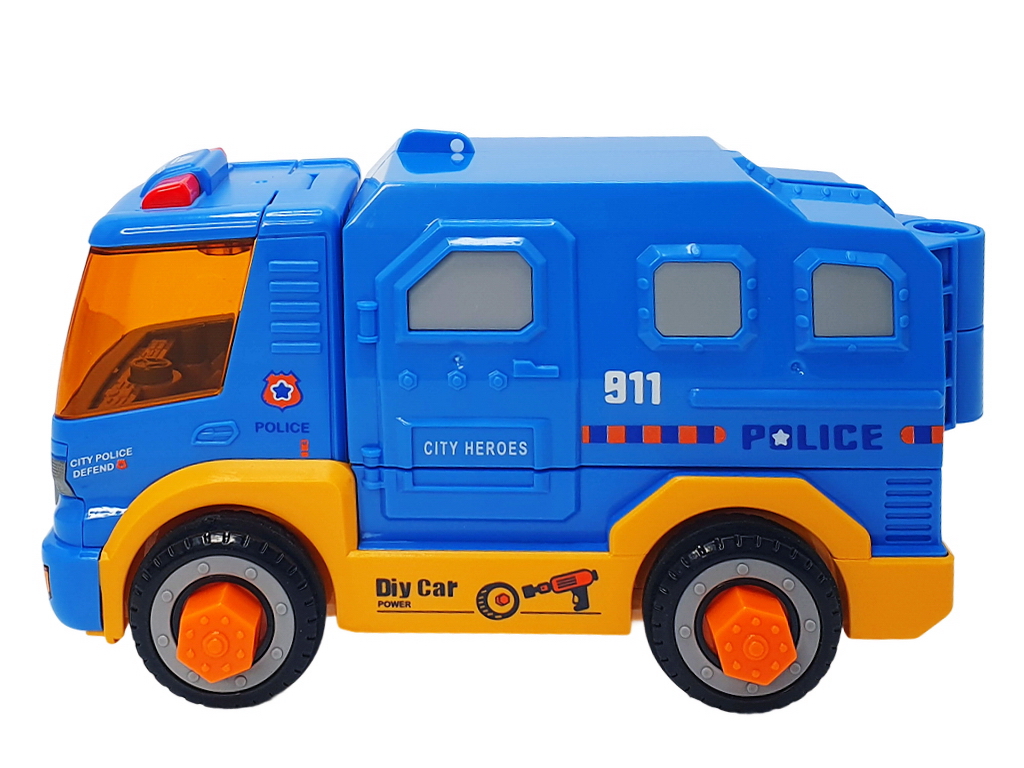 Конструктор на шурупах Машинка. Limo Toy KB 034