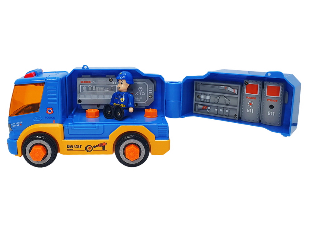 Конструктор на шурупах Машинка. Limo Toy KB 034