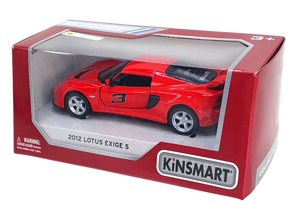 Купить Машинка металлическая инерционная LOTUS EXIGE S. Kinsmart
