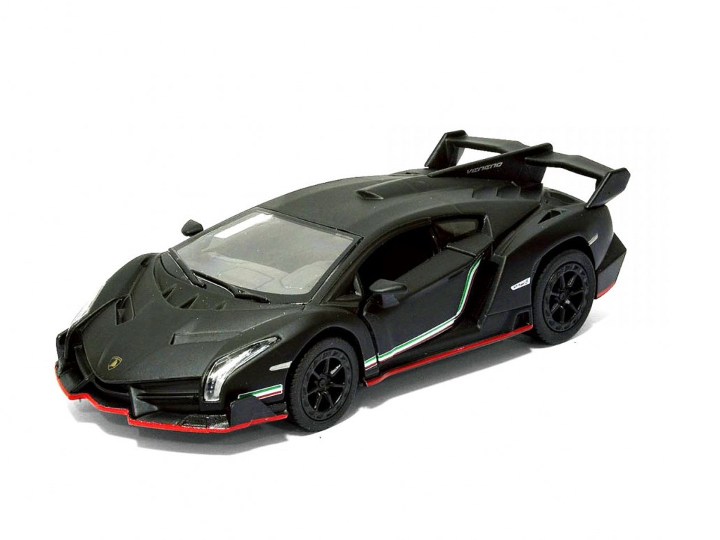 Машинка металева інерційна LAMBORGHINI VENENO. Kinsmart KT 5370 W