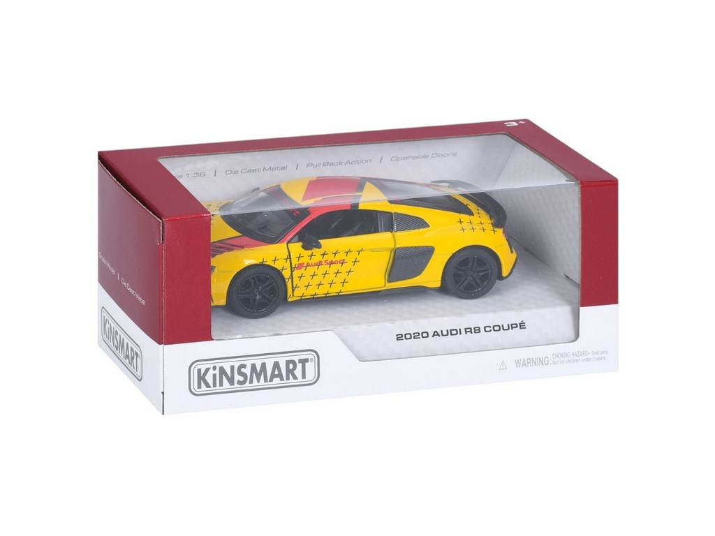 Машинка KT5422WF, инерционная модель, открывающая дверь, 4 цвета (цена за 1шт) Kinsmart