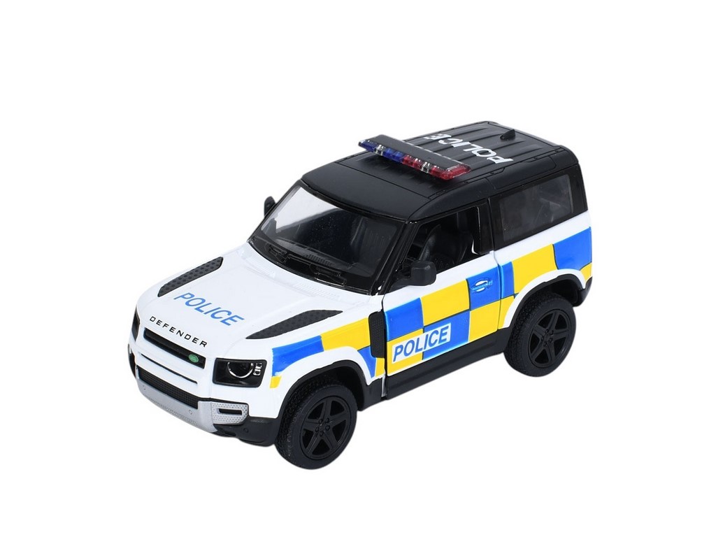 Машинка іграшкова Джип KT5428WP, поліція, метал, інерційна, 1:36, відкривні двері, KINSMART