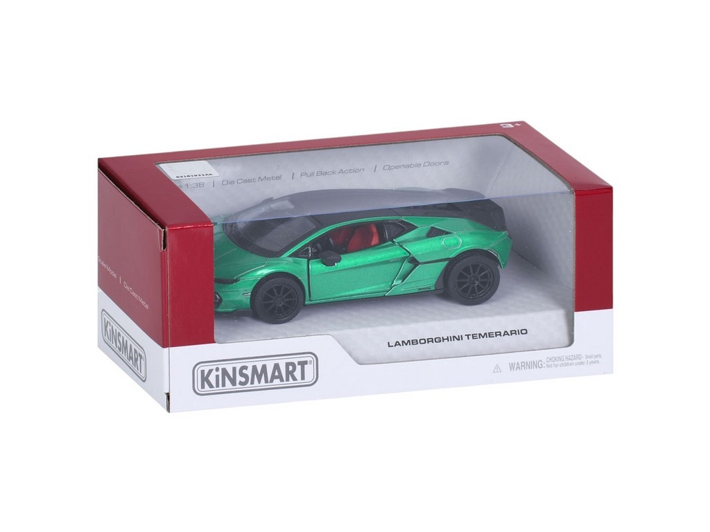 Машинка інерційна KT5482W 12 см, відкривні двері, 4 кольори (ціна за 1шт) Kinsmart