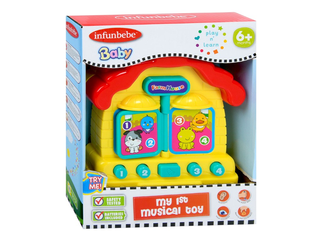 Музыкальная игрушка-пианино, 3 вида (цена за 1шт)