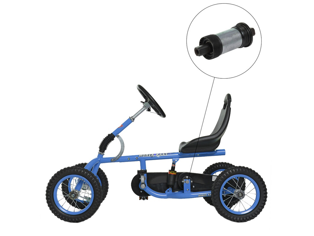 Карт железный педальный. Bambi kart M 1697-12