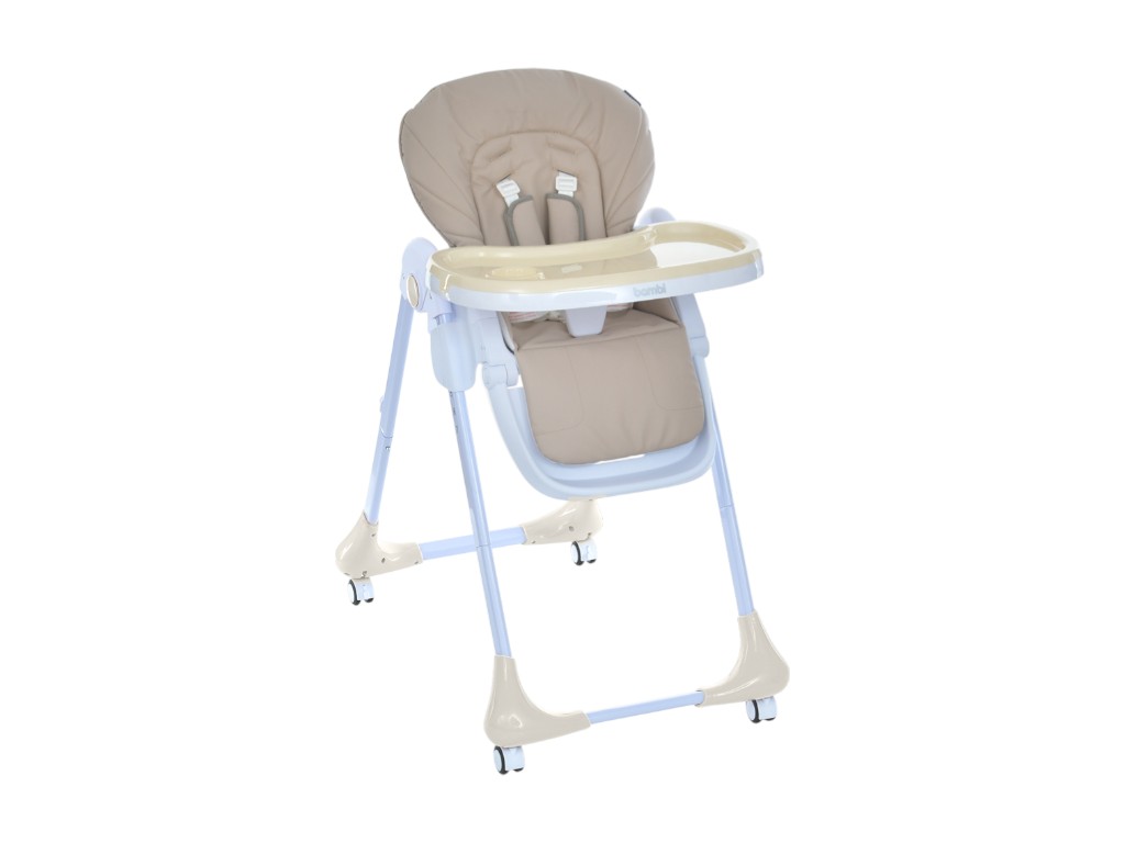 Стульчик для кормления. M 3233L Taupe Beige с регулировкой высоты и спинки, бежевый