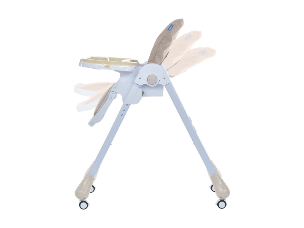 Стульчик для кормления. M 3233L Taupe Beige с регулировкой высоты и спинки, бежевый