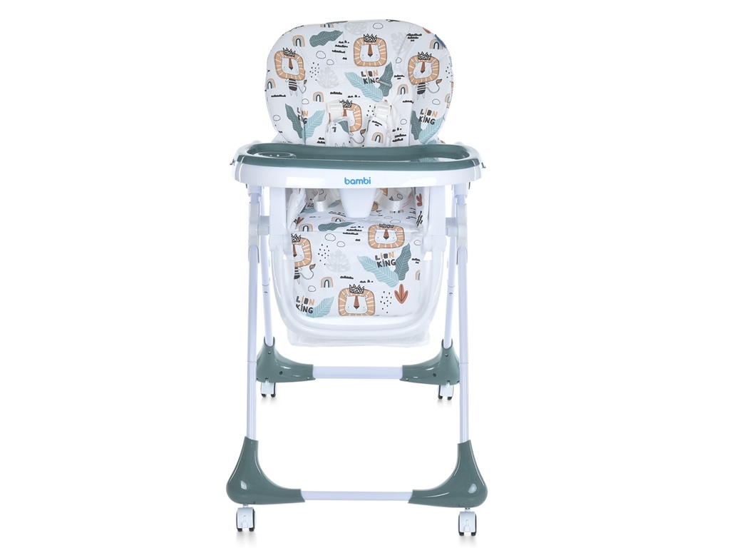 Стульчик для кормления. Bambi M 3233 Lion King Teal