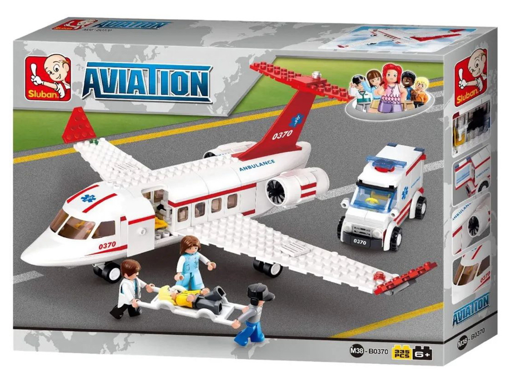 Конструктор Авиация. B0370. 335 деталей