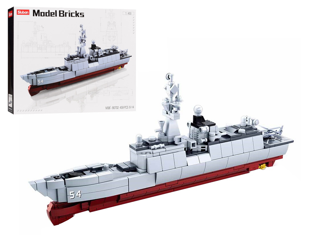 Конструктор Військовий корабель. B0702. 459 деталей