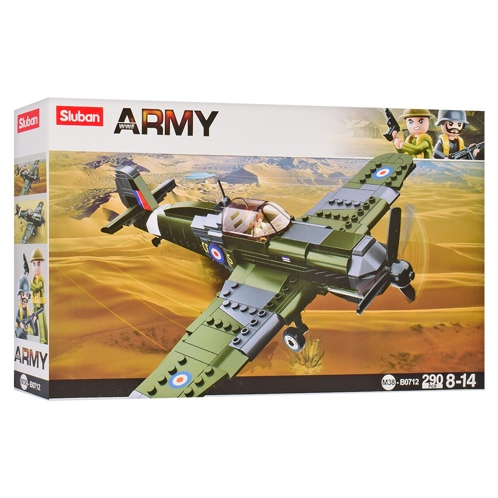 Конструктор Військовий. B0712. 290 деталей
