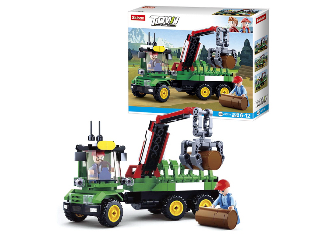 Конструктор Будтехніка. B0778. 209 деталей