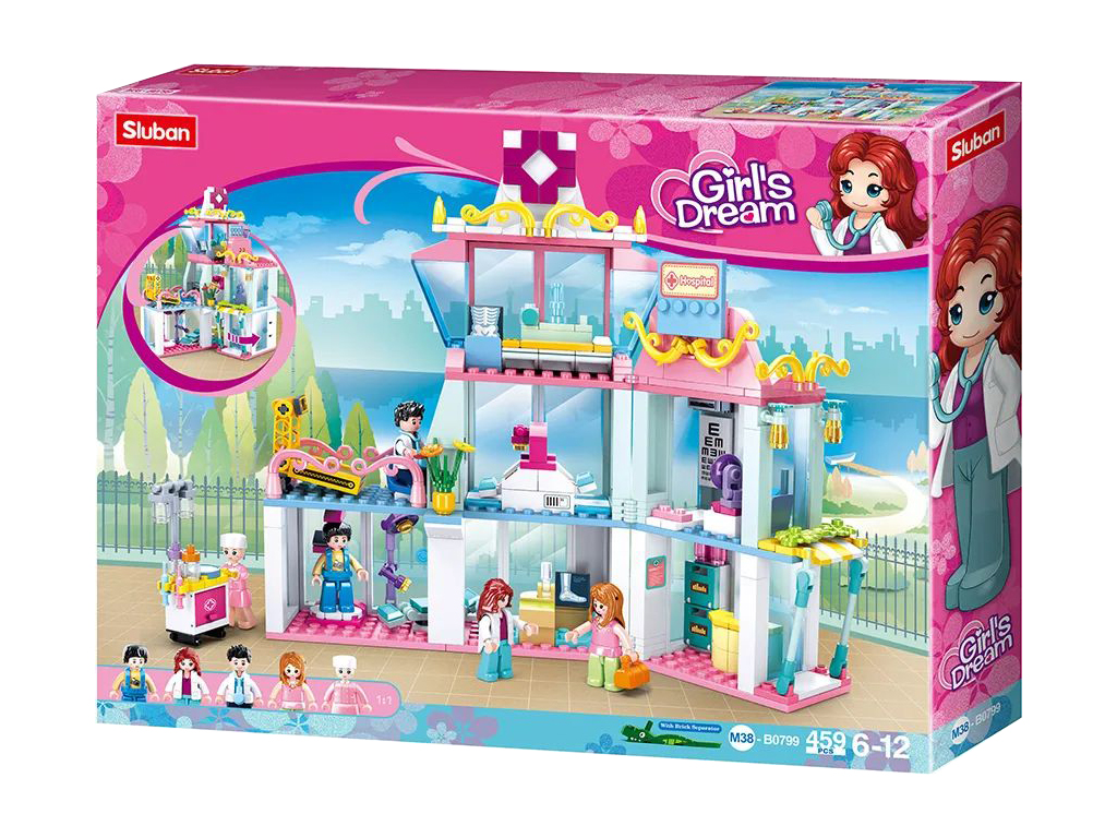 Конструктор Больница. B0799. 459 деталей