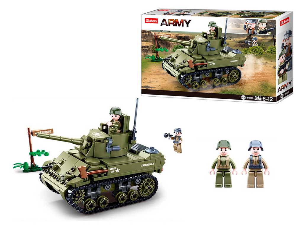 Конструктор Танк. B0856. 344 деталі