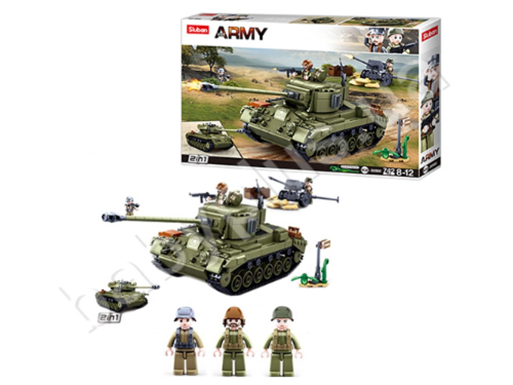 Конструктор Військовий. B0860. 742 деталі