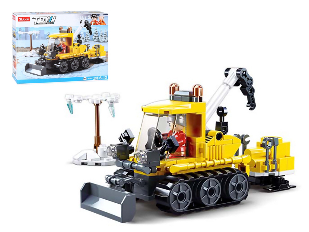 Конструктор Снігоприбиральна машина. B0952. 145 деталей