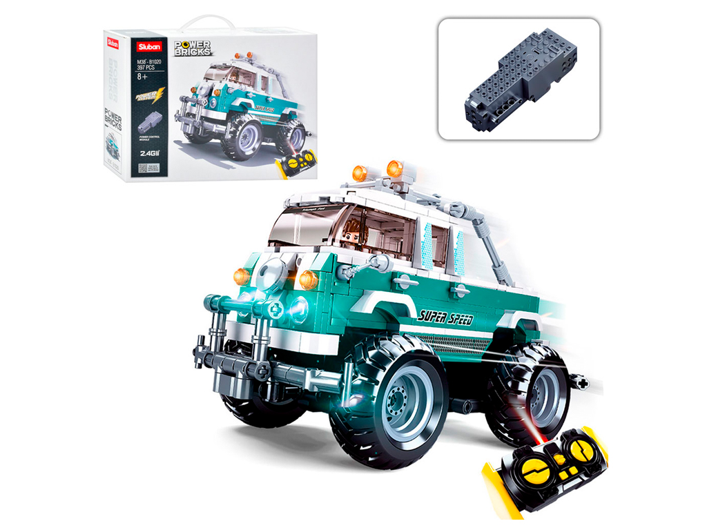 Конструктор Машина. B1020. 397 деталей