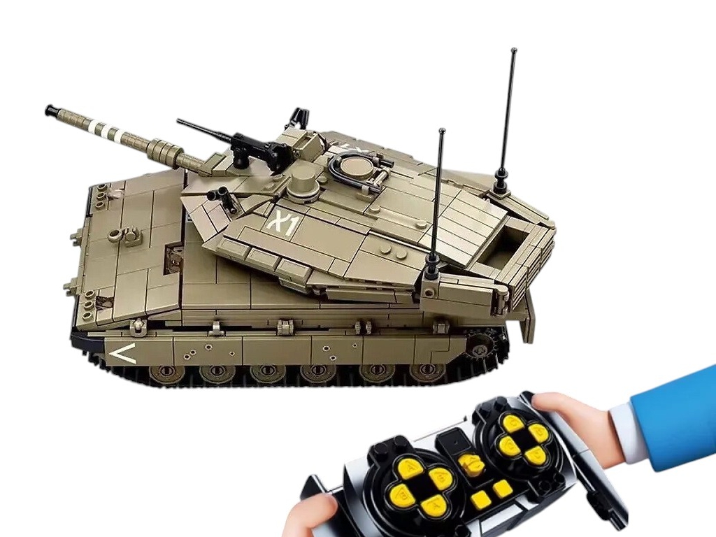 Конструктор Танк. 937 деталей. M38-B1022