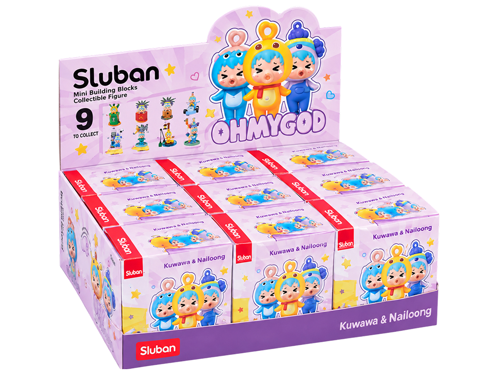 Конструктор Sluban Kuwawa, 9 видів (ціна за 1шт)