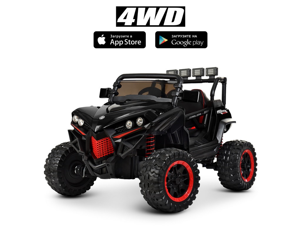 Детский электромобиль Джип. Bambi Racer M 3804EBLR-2-3
