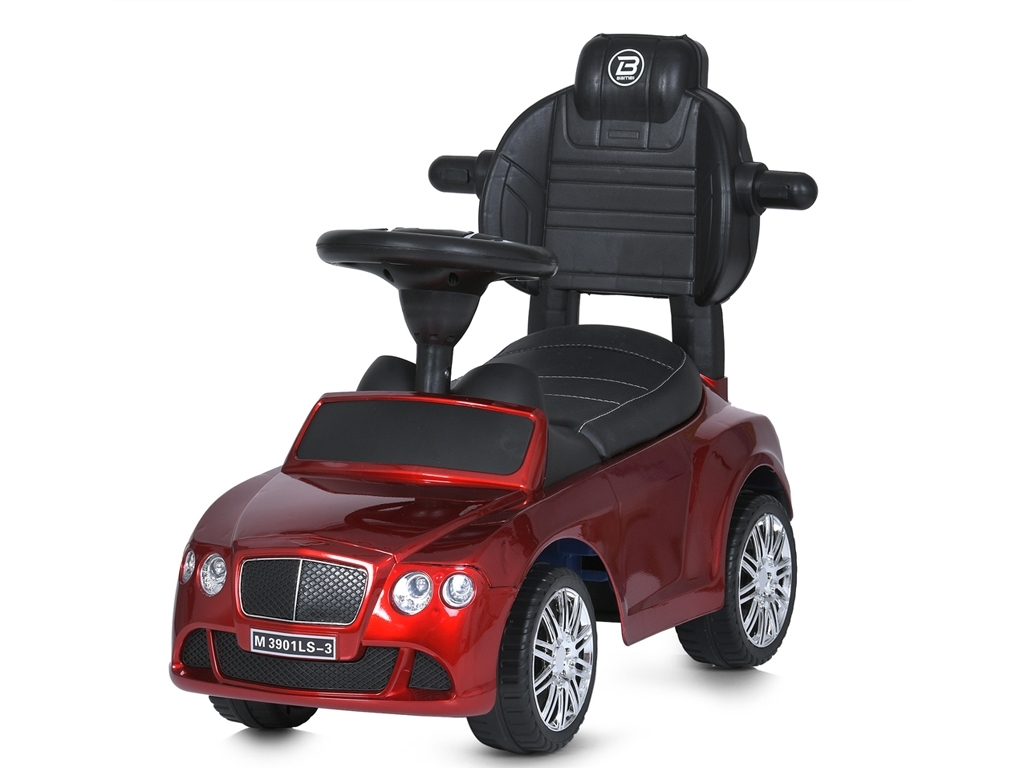 Каталка-толокар із батьківською ручкою 2в1. Bambi Racer M 3901LS-3