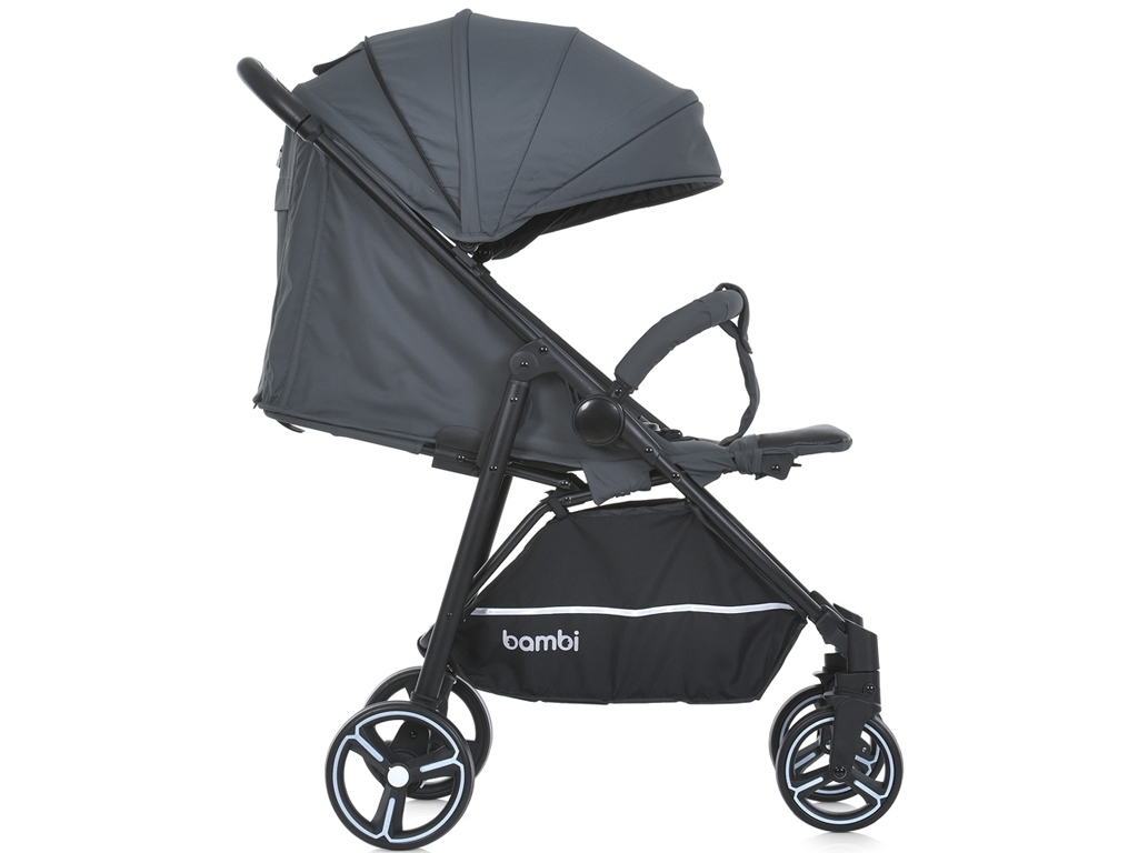 Коляска дитяча прогулянкова. Bambi M 4249-2 Gray Matt