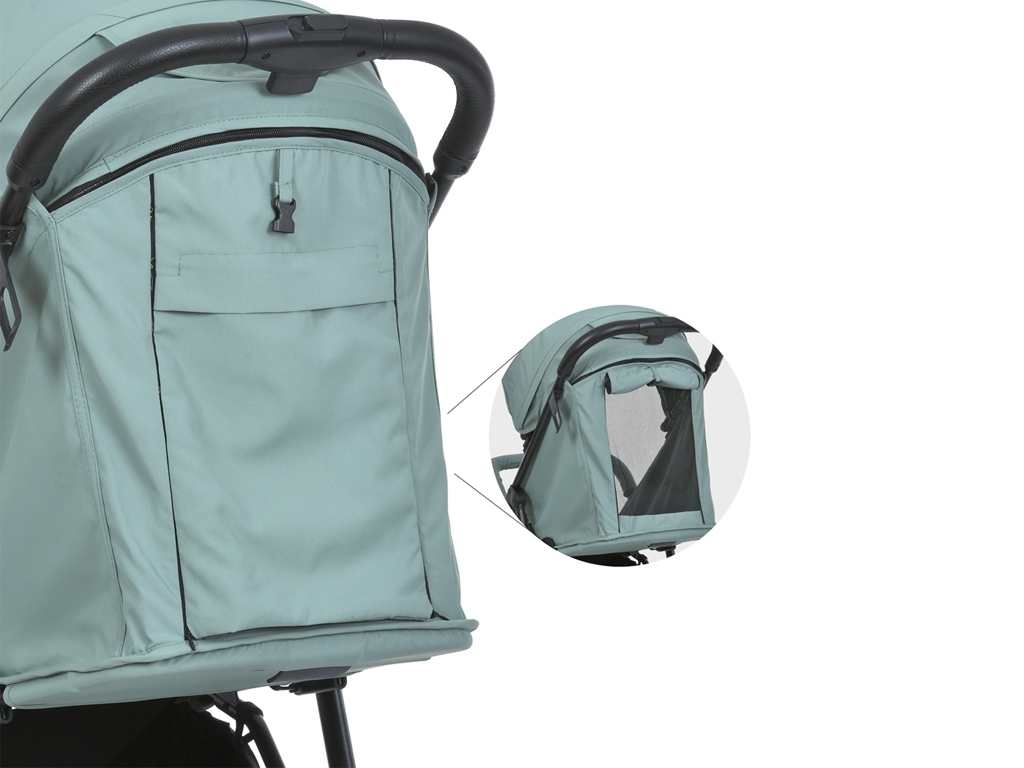 Коляска детская прогулочная. Bambi M 4249-2 Green Matt