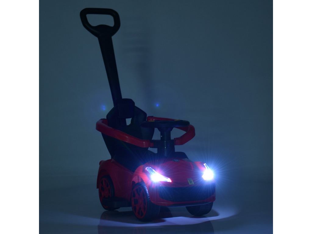 Каталка-толокар с родительской ручкой. Bambi Racer M 4741-7