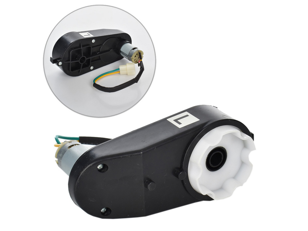 Редуктор у зборі з мотором до машини M 4781. M 4781-GEAR BOX