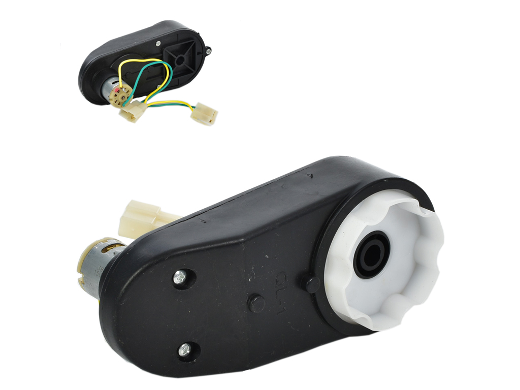 Редуктор у зборі з мотором для машини M 4824. M 4824-GEAR BOX