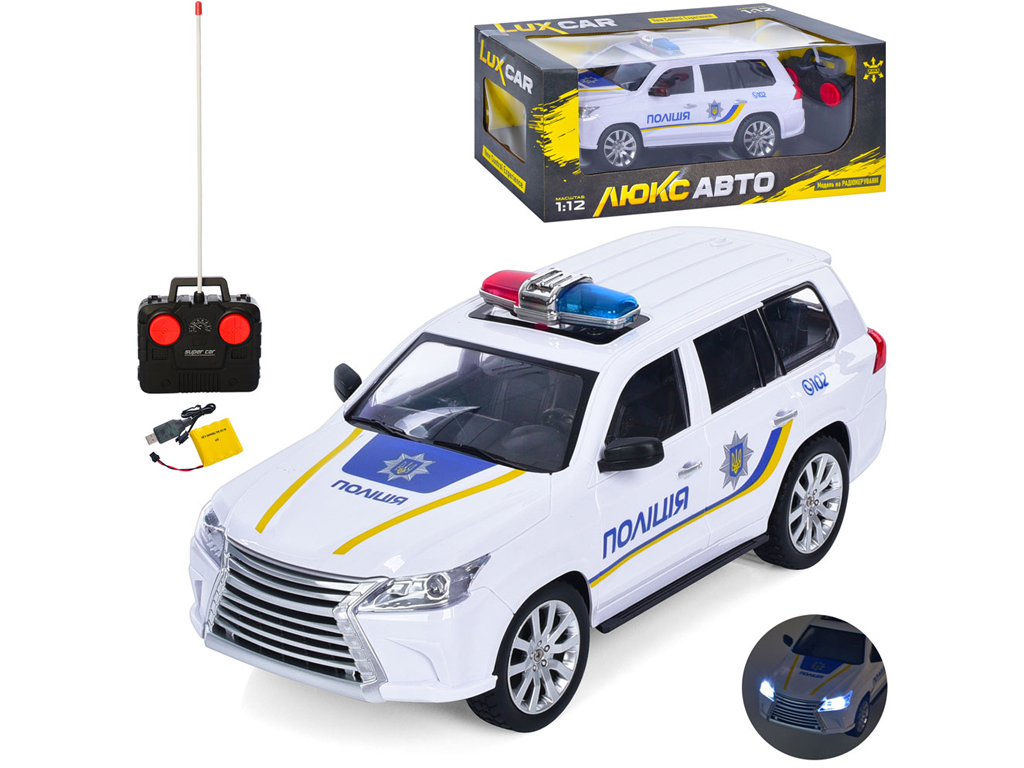 Машина на радиоуправлении Полиция 32 см. Limo Toy M 5011