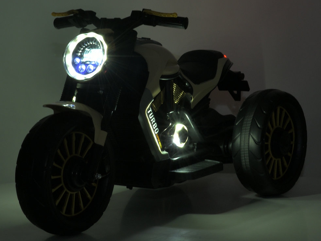 Детский электромотоцикл Bambi Racer M 5048EL-13, 2х25W, 1х12V/9AH, MP3, USB, Bluetooth, TF