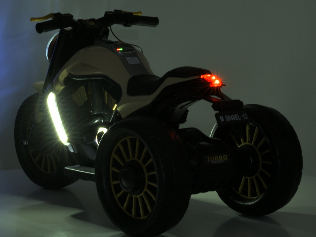 Детский электромотоцикл Bambi Racer M 5048EL-13, 2х25W, 1х12V/9AH, MP3, USB, Bluetooth, TF